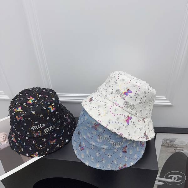 Miu Miu Hat MUH00154-1 Miu Miu Hat MUH00154-1